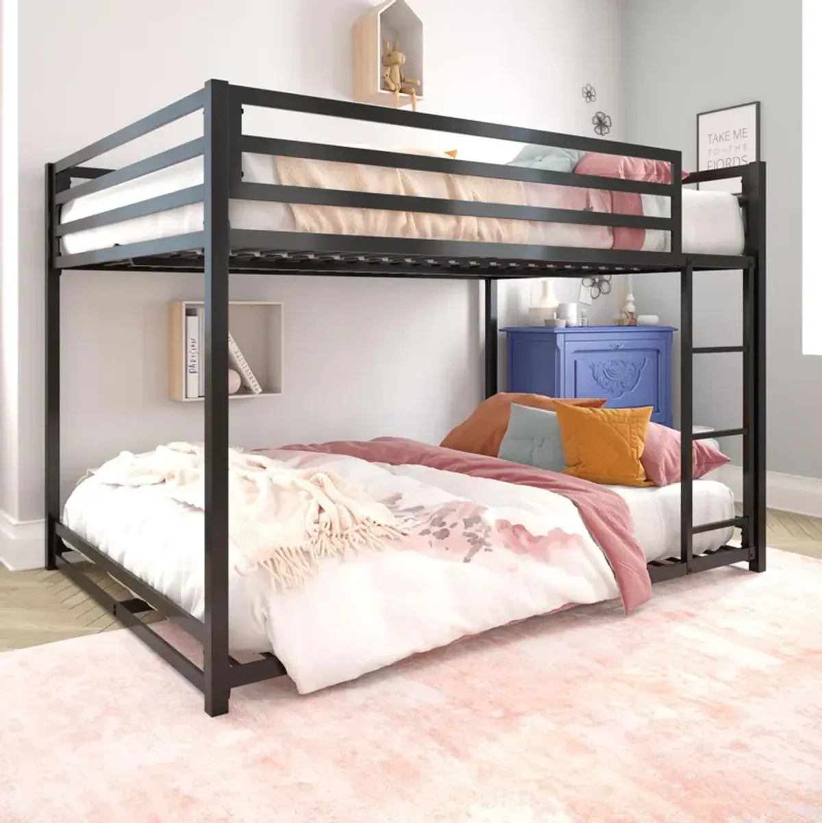 DHP Miles Metal Full/Full Bunk Bed