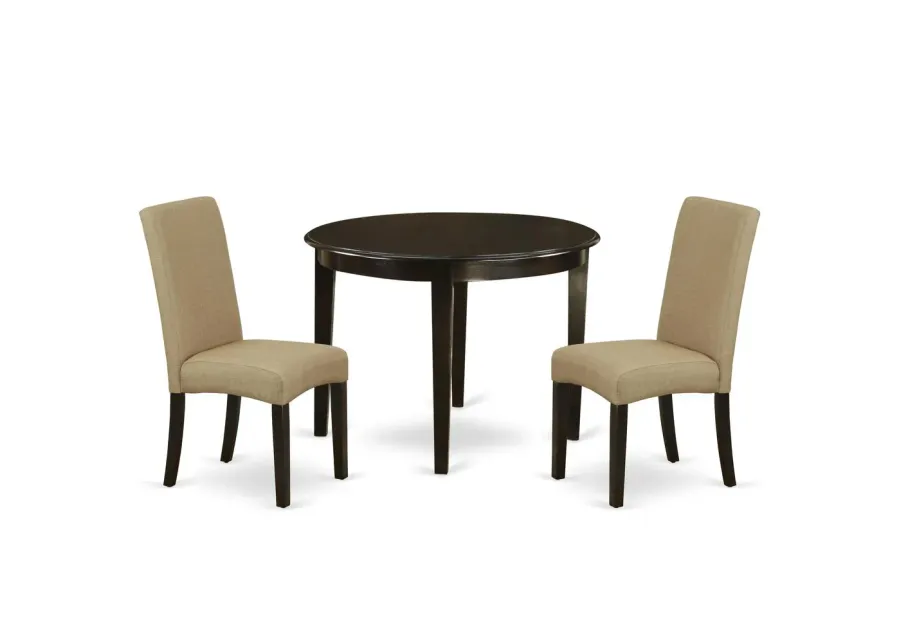 Dining Room Set Cappuccino, BODR3-CAP-03