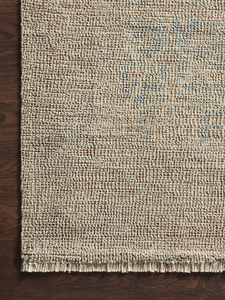 Priya PRY06 Denim/Rust 5' x 7'6" Rug