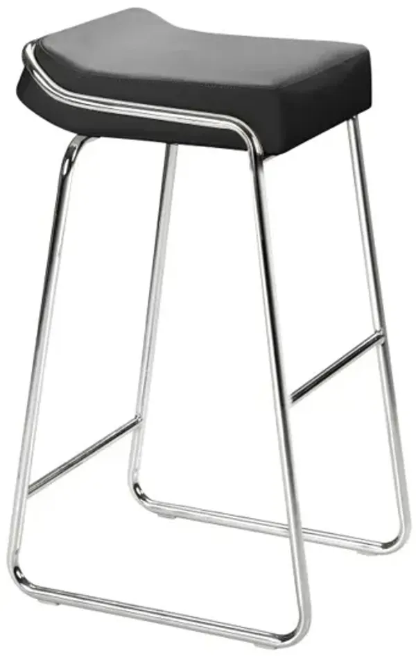 Wedge Barstool (Set of 2) Black