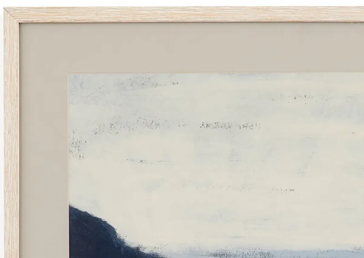Muted Coast I Framed Print