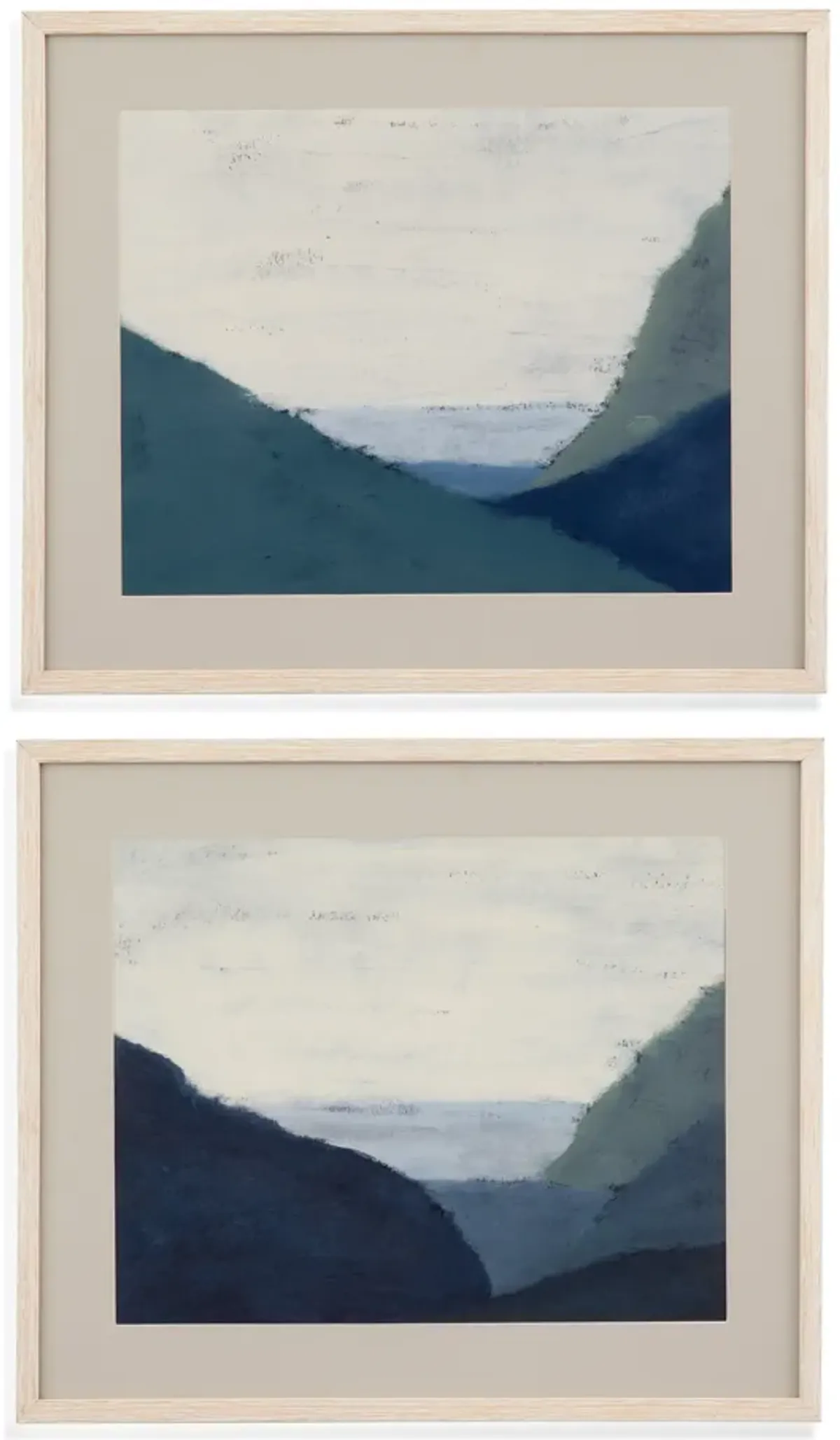 Muted Coast I Framed Print
