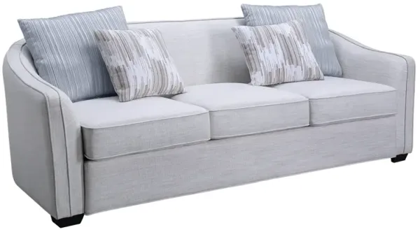 Mahler II Sofa w/4 Pillows in Beige Linen LV