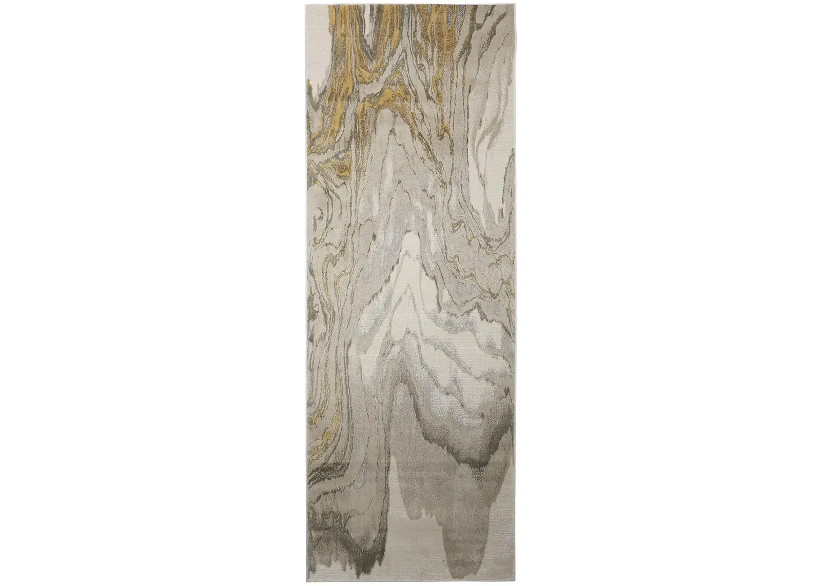 Waldor 3602F Gold/Ivory/Gray 2'10" x 7'10" Rug