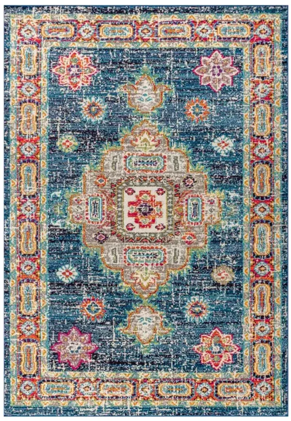 Bpl Bohemian Flair Boho Vintage Medallion Area Rug