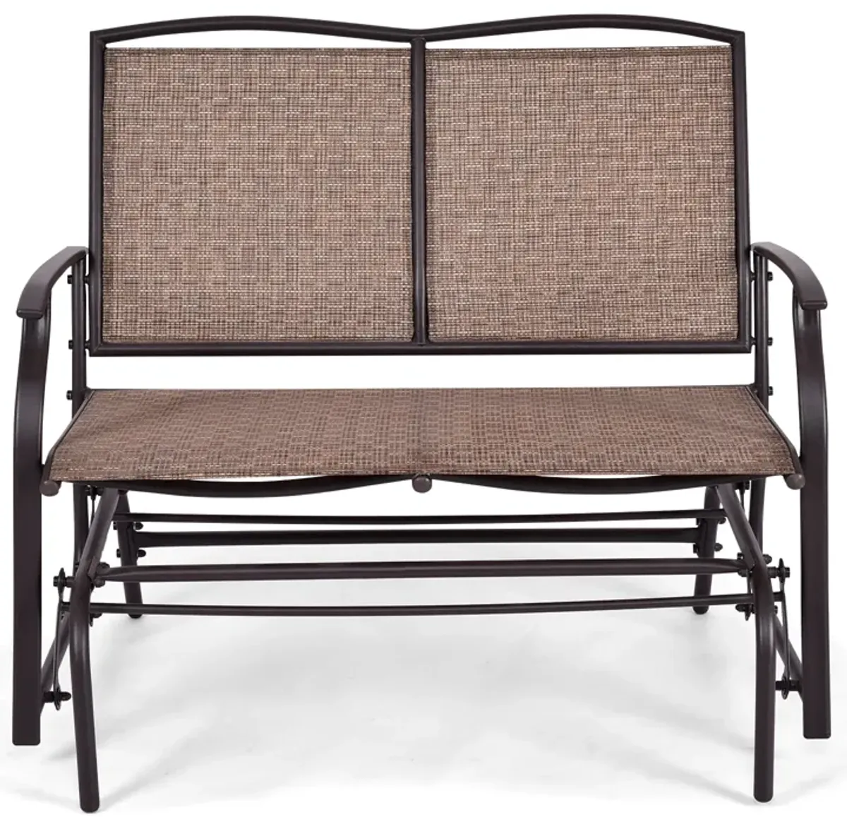 Iron Patio Rocking Chair for Outdoor Backyard and Lawn