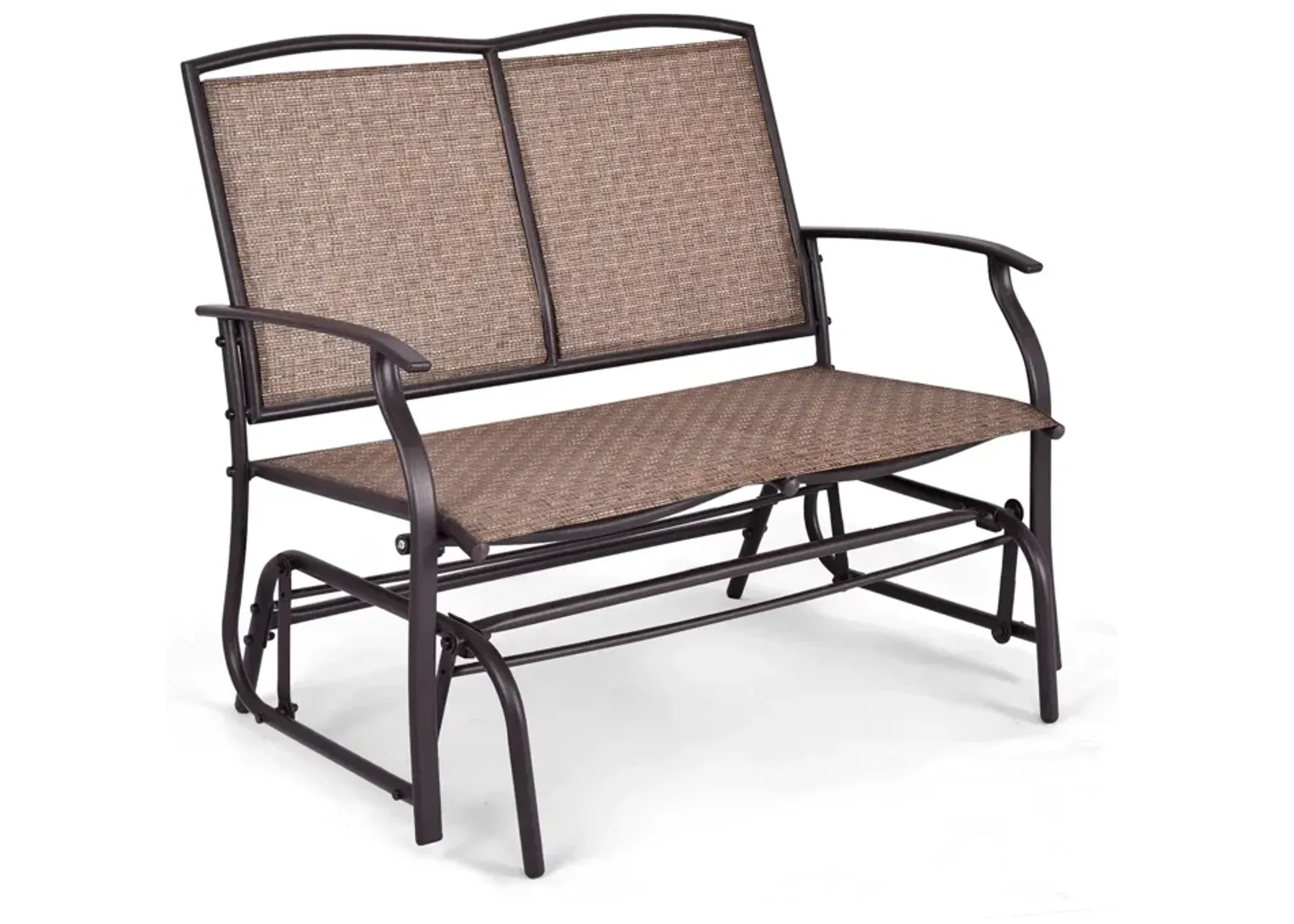 Iron Patio Rocking Chair for Outdoor Backyard and Lawn