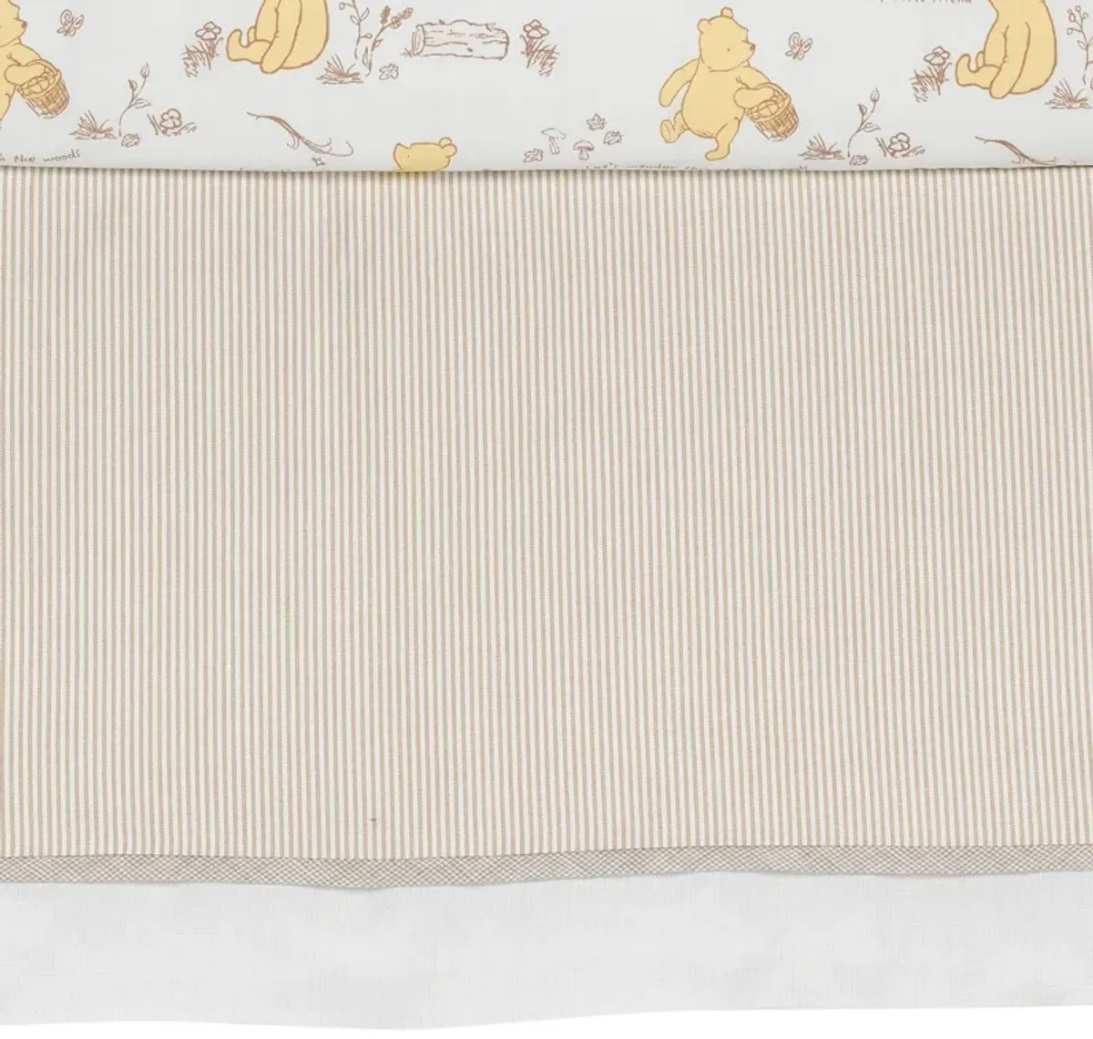 Lambs & Ivy Disney Baby Storytime Pooh 3-Piece Nursery Crib Bedding Set