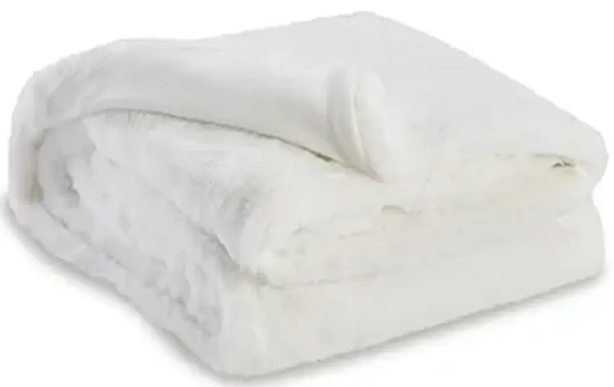 Gariland White Throw (Set of 3)