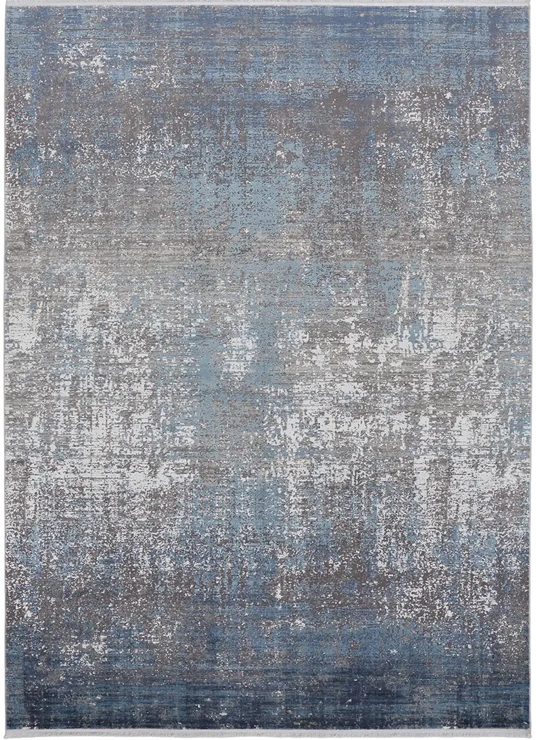 Cadiz 39FWF Blue/Gray/Silver 3'1" x 10' Rug