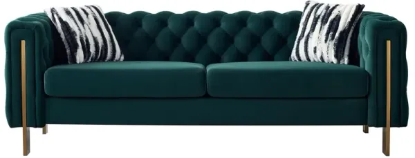 Chesterfield Modern Tufted Velvet Living Room Sofa