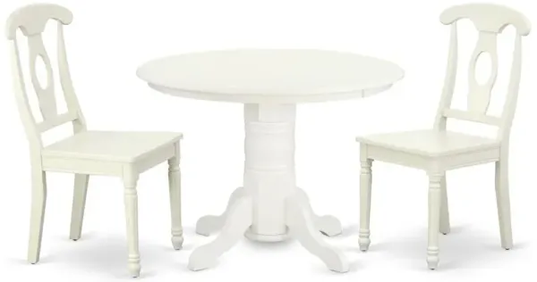Dining Room Set Linen White