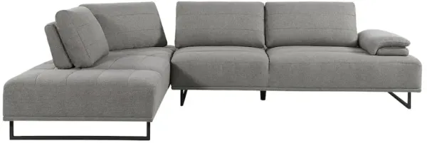 Coaster Co. of America Arden Upholstered Sectional Sofa with Adjustable Back Taupe