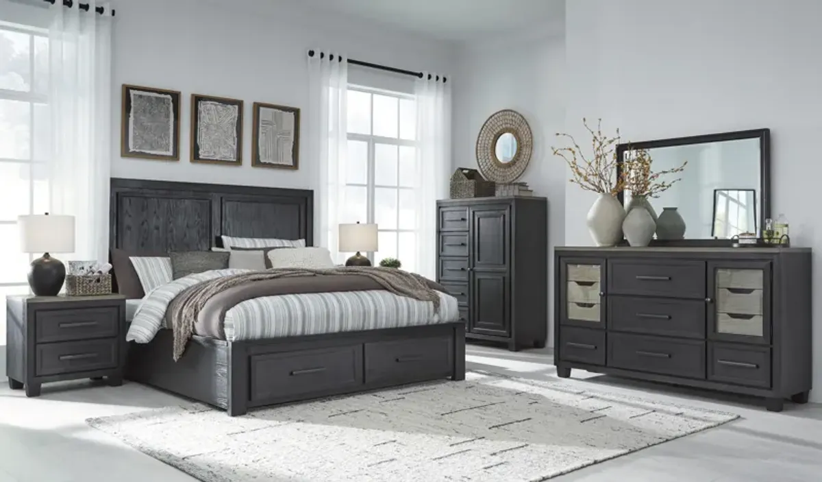 Foyland 2 Drawer Nightstand