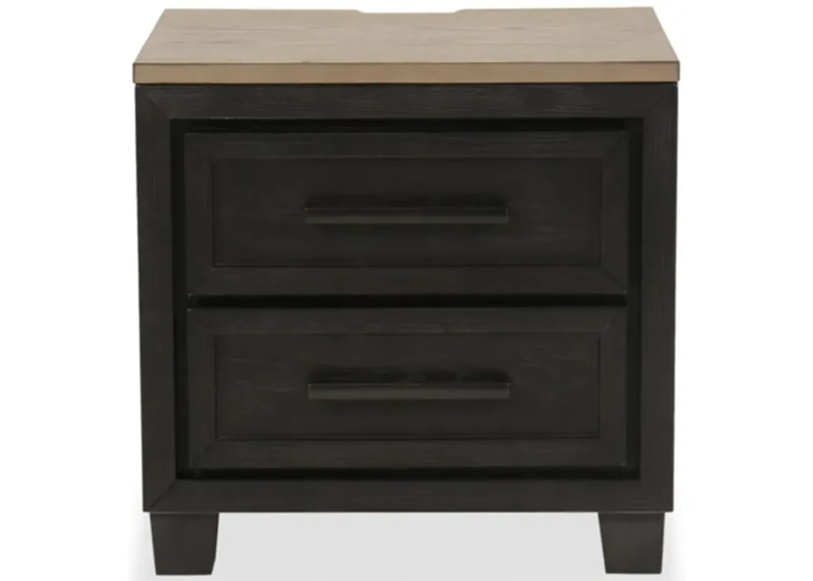 Foyland 2 Drawer Nightstand