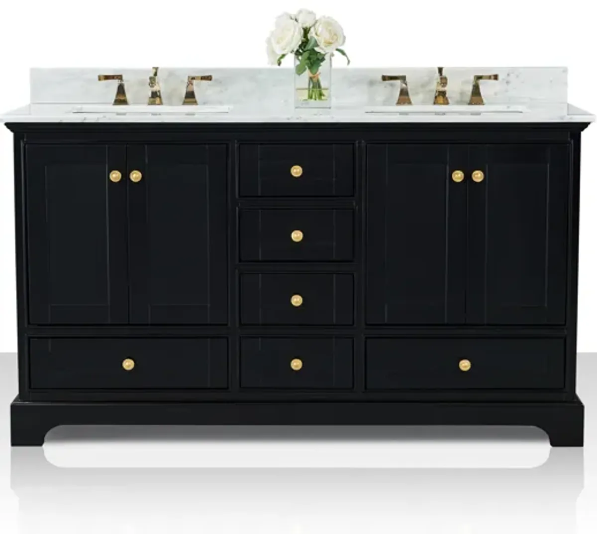 Audrey 60 in. Bath Vanity Set