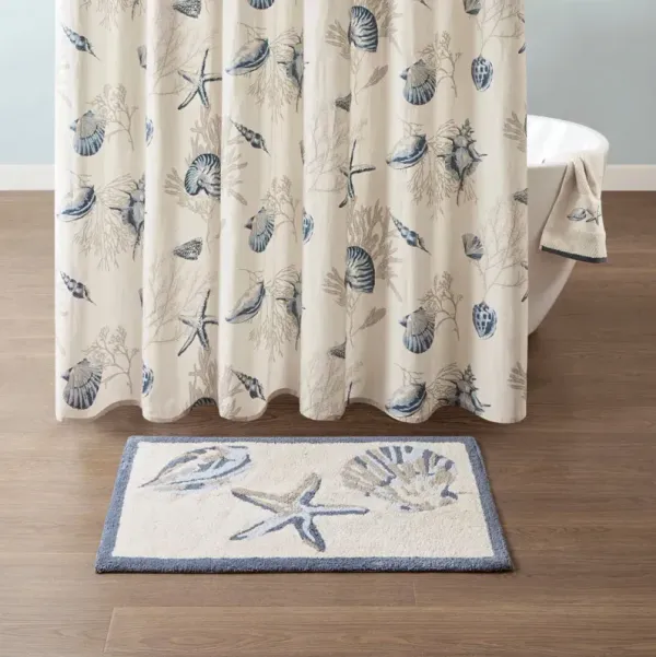 34x21 inch Reversible High Pile Tufted Bath Rug