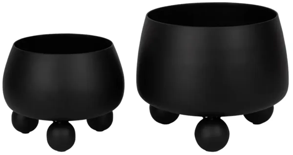 Planters with Ball Feet (Set of 2)