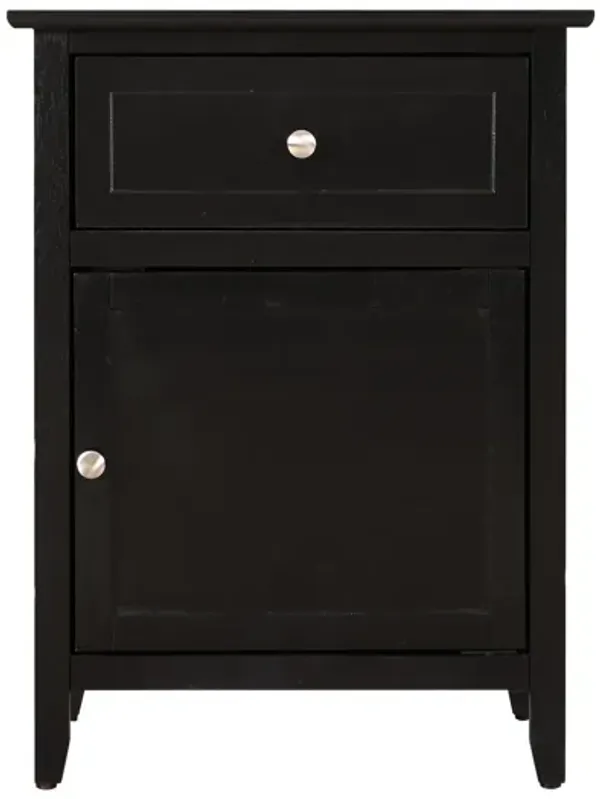 Lzzy 1-Drawer Nightstand (25 in. H x 15 in. W x 19 in. D)