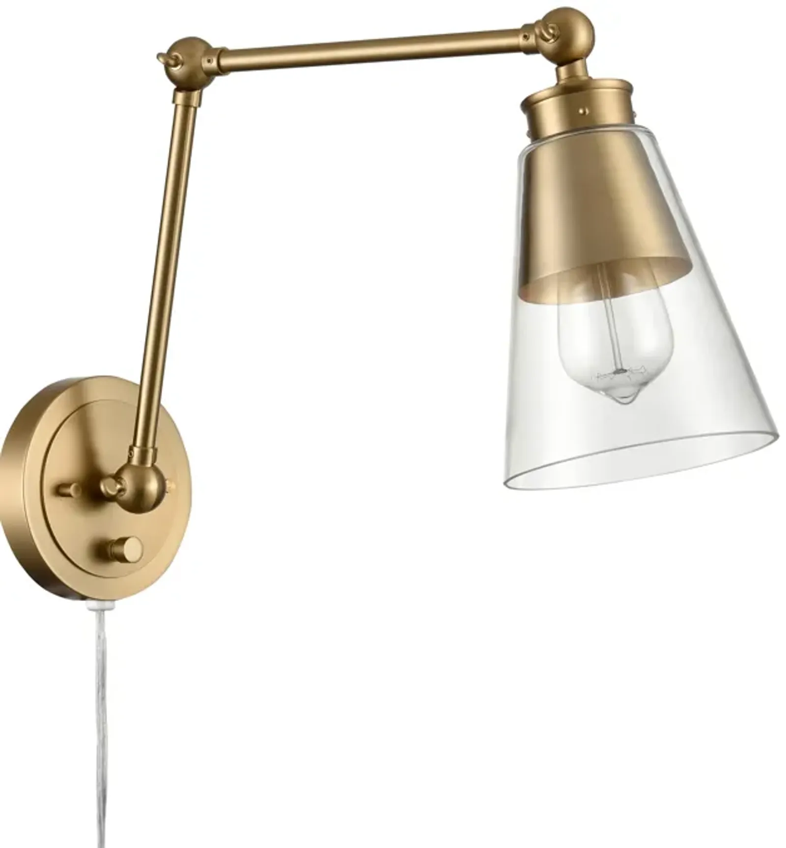 Albany 16" High Gold Sconce