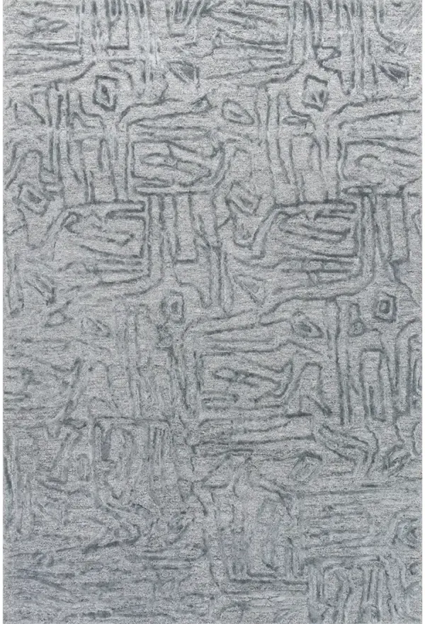 Juneau JY06 Light Blue/Light Blue 5' x 7'6" Rug