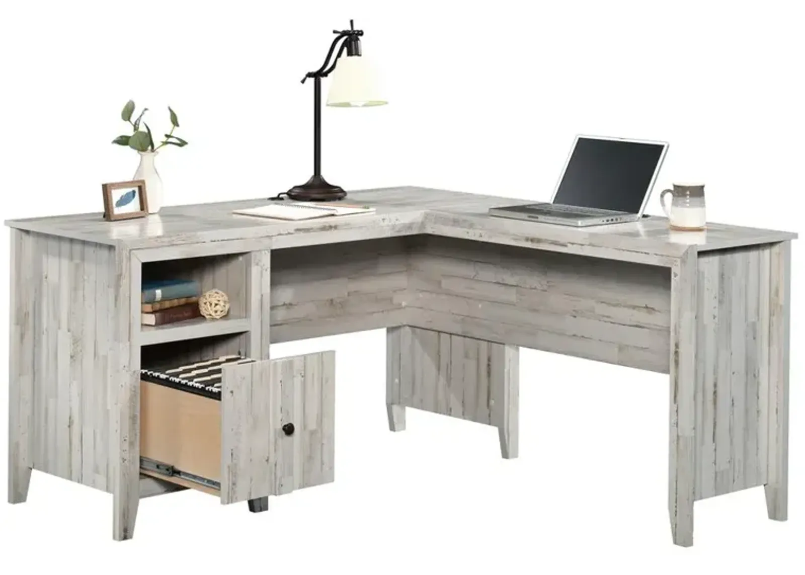 Sauder Dakota Pass L-Desk Wp