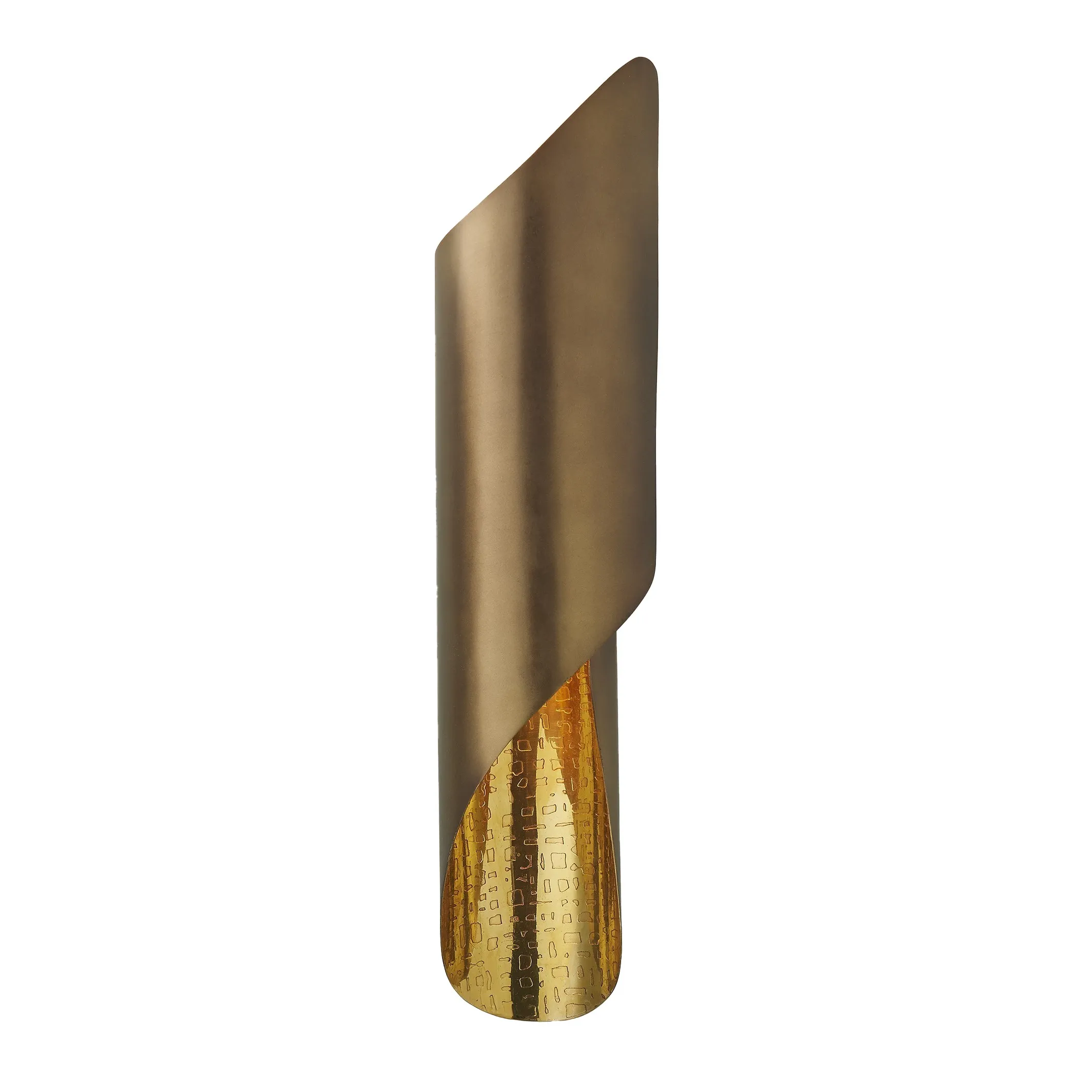 Curl Wall Sconce- Brass