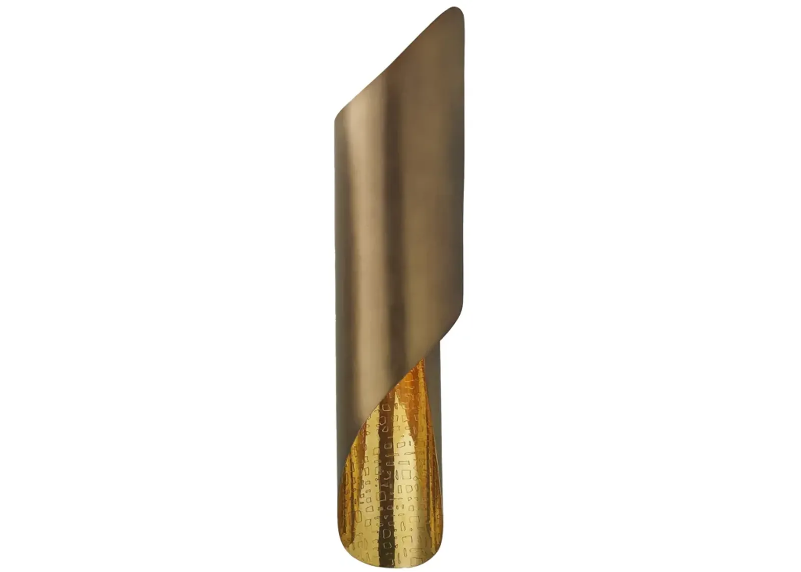 Curl Wall Sconce- Brass