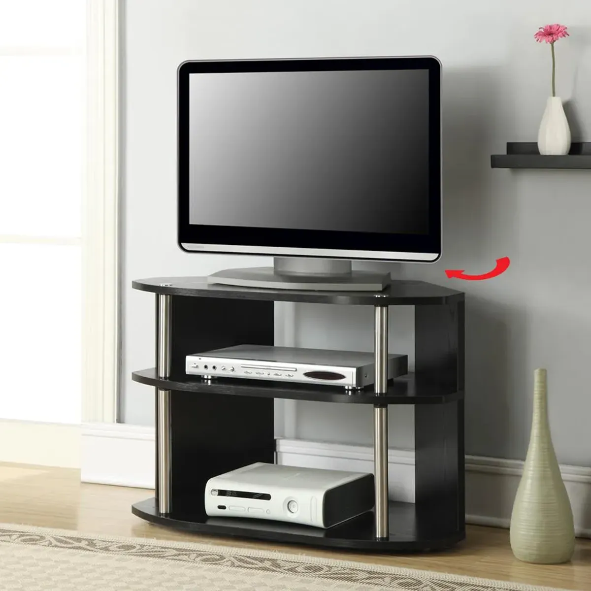 Convience Concept, Inc. Designs2Go Swivel TV Stand