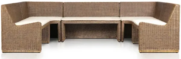 Senna 117" U-Shaped Dining Banquette