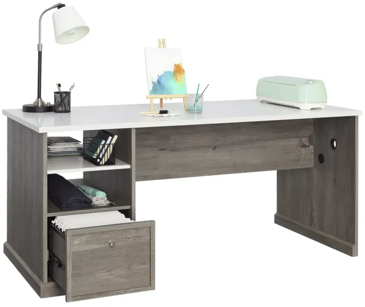 Craft Pro Craft Work Table with Storage