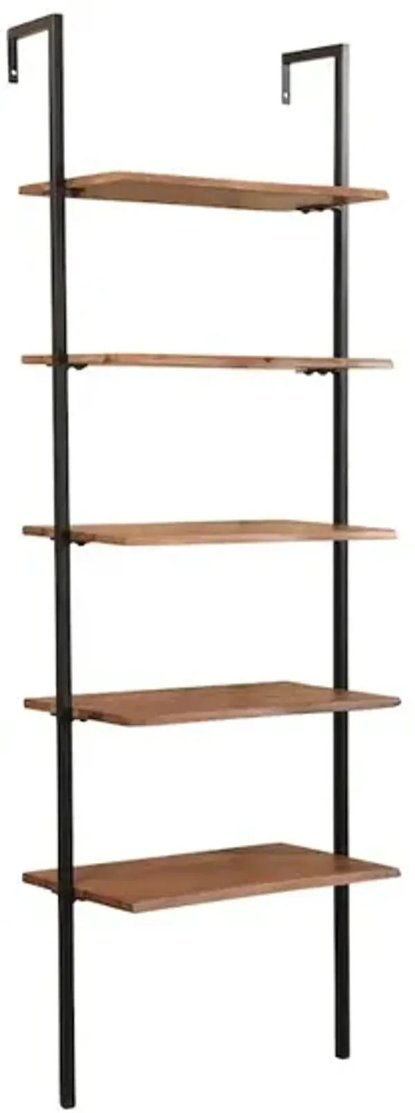 Taran Designs Oren Live Edge Solid Wood Bookshelf