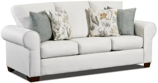 American Furniture Classics Living Room Beaujardin Sofa with Four Throw Pillows