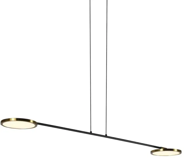 VONN Lighting Integrated LED Height Adjustable Linear Pendant Light