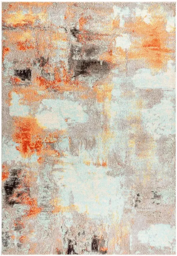 Contemporary Pop Modern Abstract Vintage Area Rug