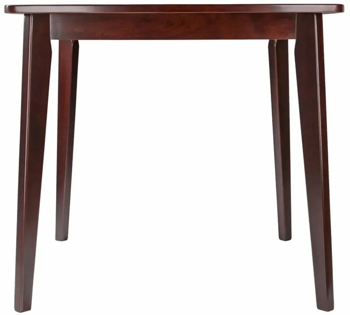 Winsome Pauline Dining, 34.02x34.02x29.33, Walnut