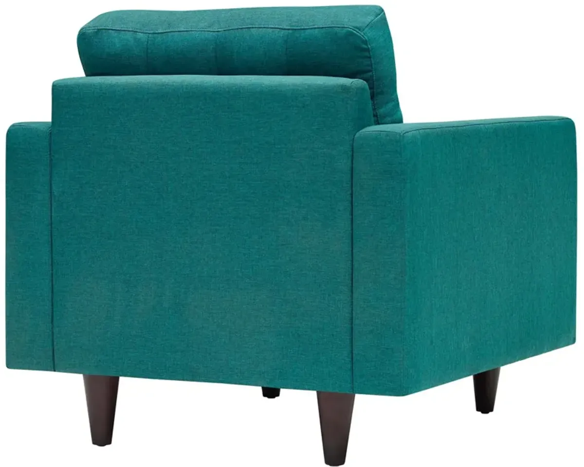 Empress Upholstered Fabric Armchair