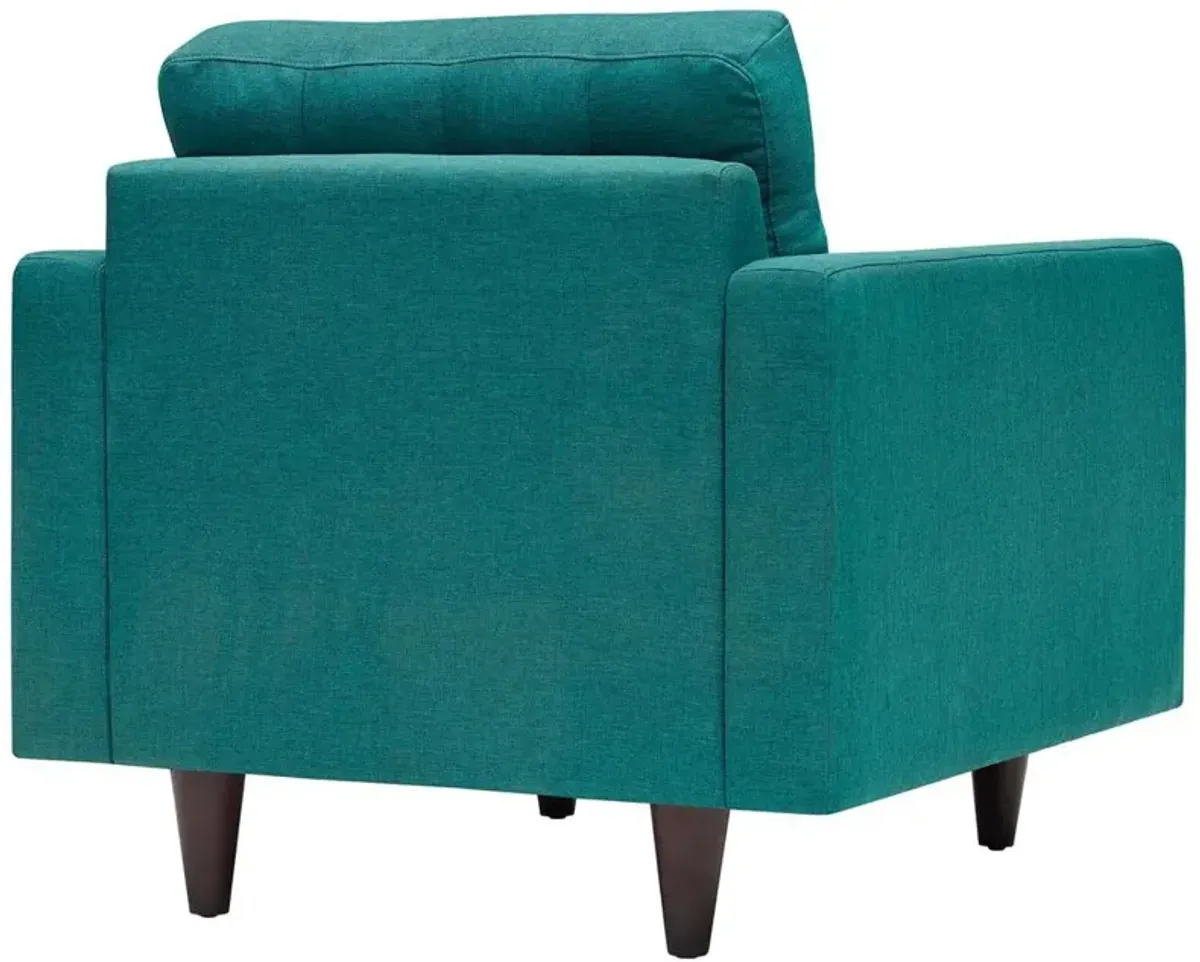 Empress Upholstered Fabric Armchair