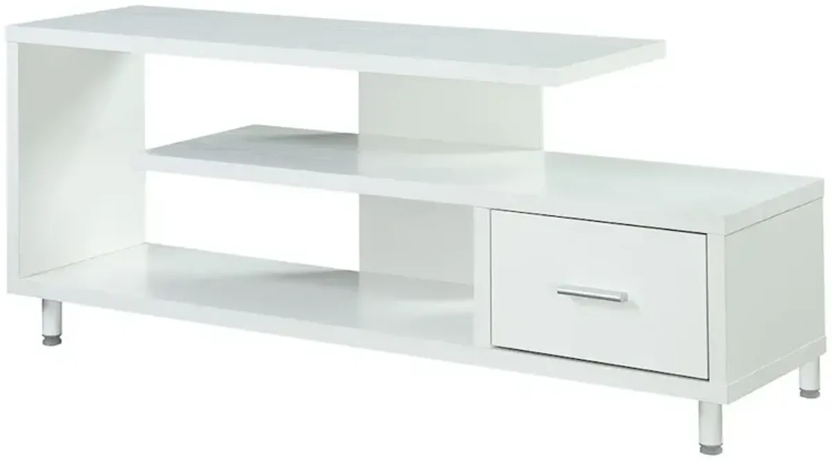 Convience Concept, Inc. Seal II 1 Drawer TV Stand with Shelves for TVs up to 65 Inches