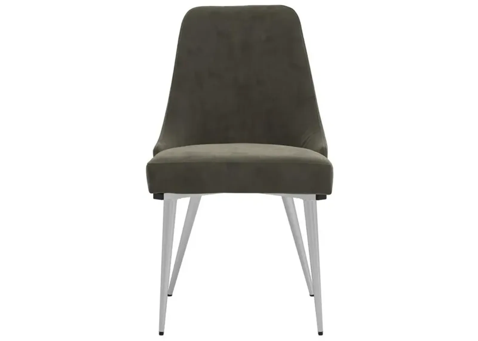 Cabianca Curved Back Side Chairs Grey (Set of 2)