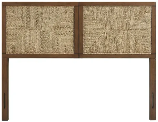 Streamdale Seagate Handcrafted Seagrass Headboard Queen