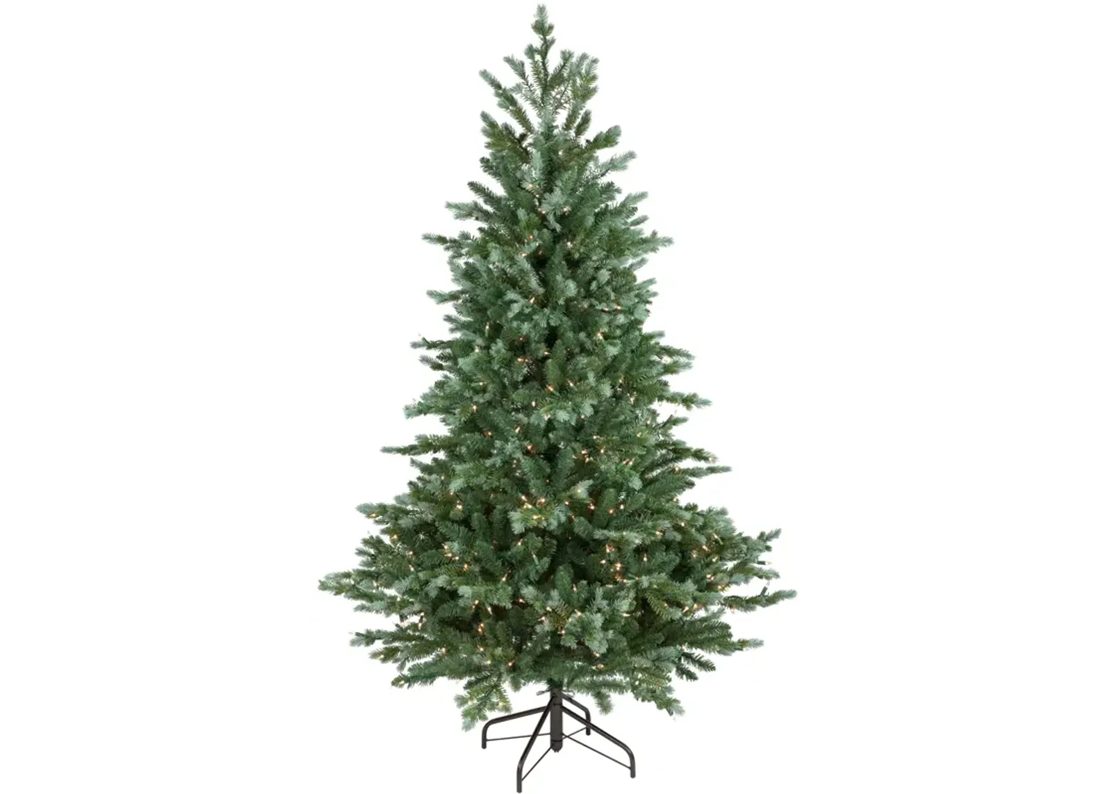 6' Pre-Lit Blue Spruce Artificial Christmas Tree  Clear Lights