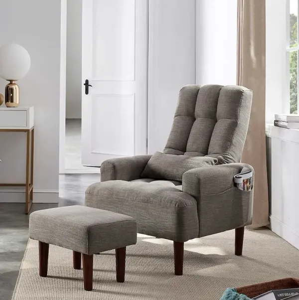 Streamdale Cozy Modern Fabric Sofa Chair
