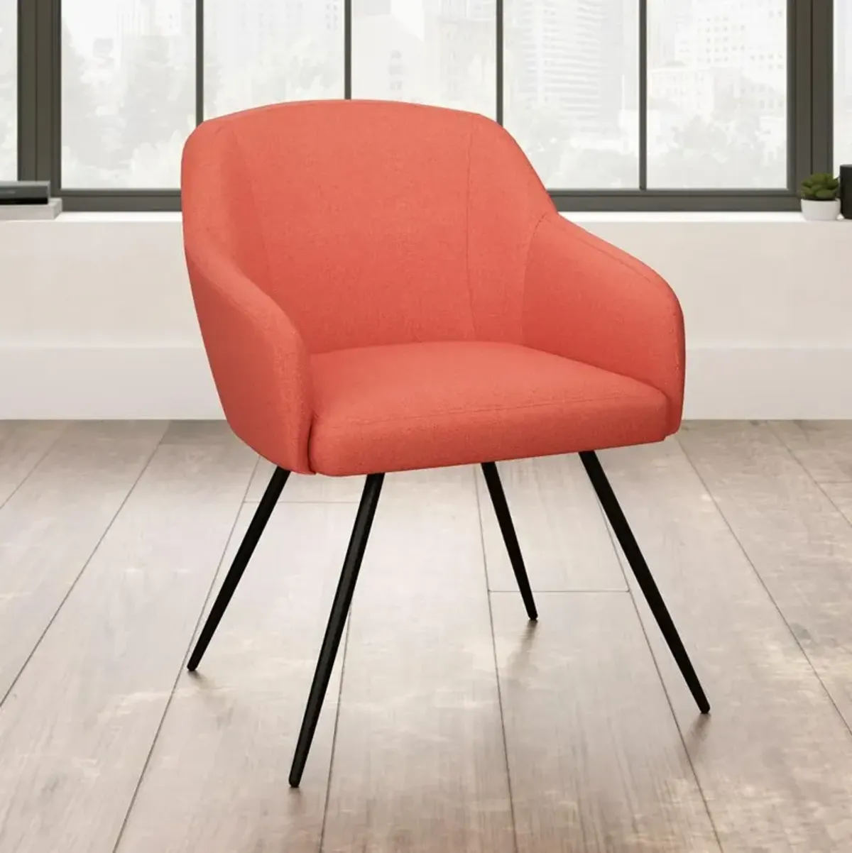 Sauder Harvey Park Occasional Chair Orange 3A