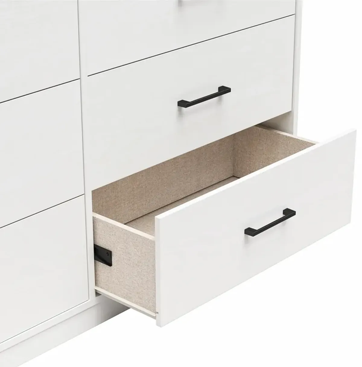 BrEZ Build Pearce Wide 6 Drawer Dresser