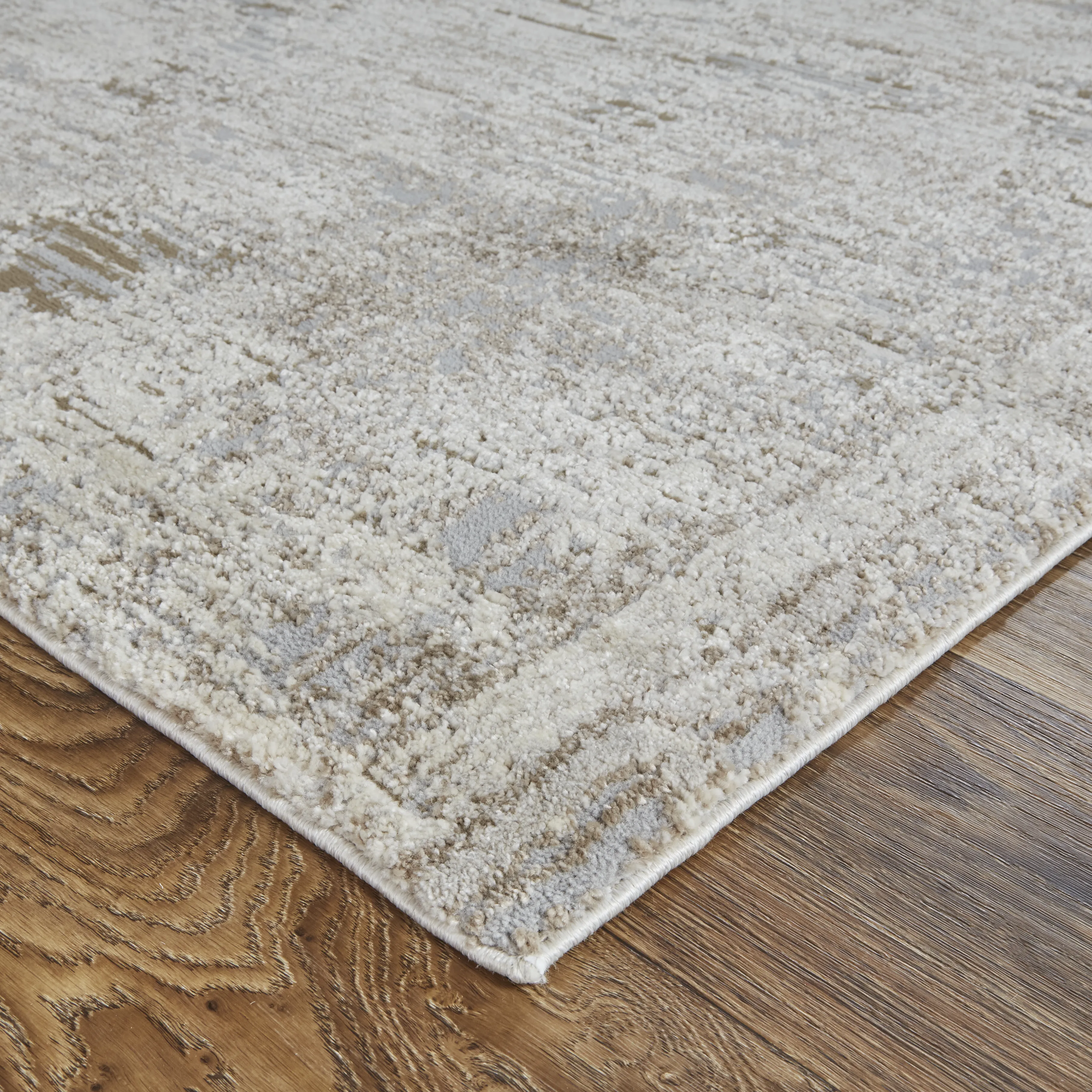 Vancouver 39FHF Ivory/Gray/Tan 2'10" x 7'10" Rug