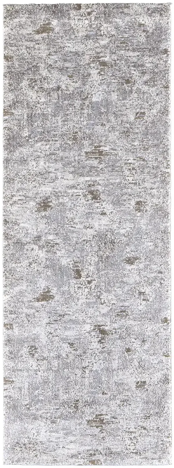Vancouver 39FHF Ivory/Gray/Tan 2'10" x 7'10" Rug