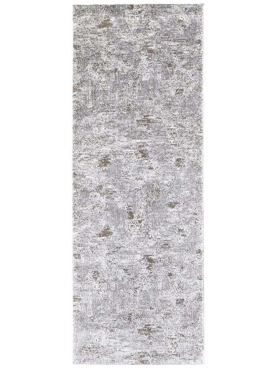 Vancouver 39FHF Ivory/Gray/Tan 2'10" x 7'10" Rug