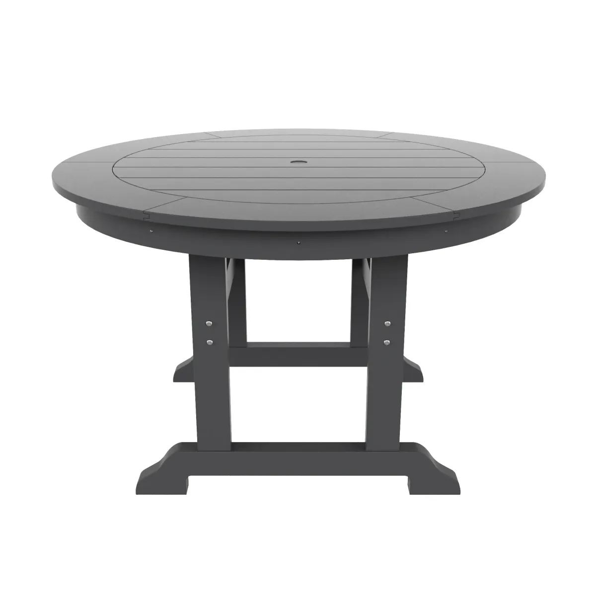 WestinTrends 47" Round Outdoor Patio Dining Table