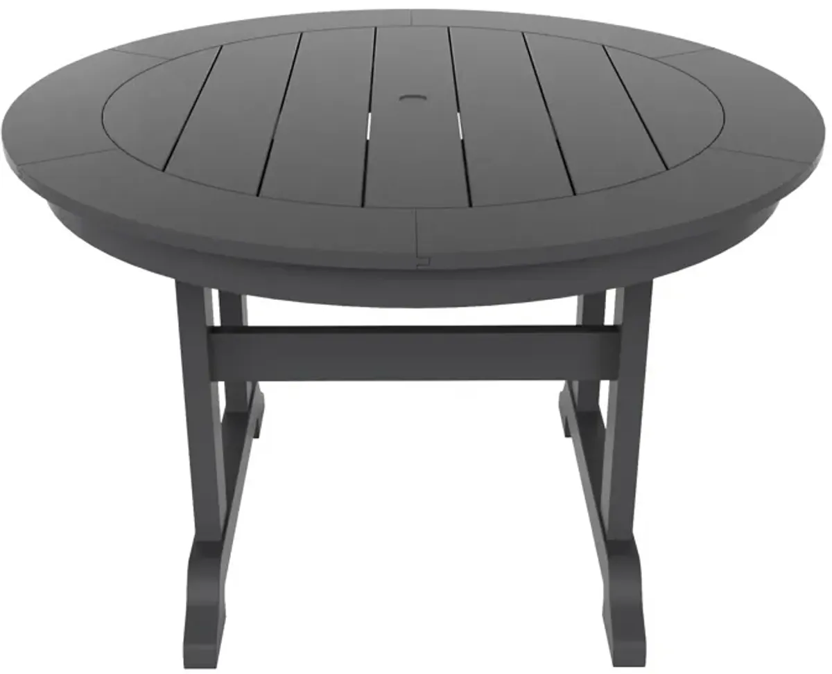 WestinTrends 47" Round Outdoor Patio Dining Table